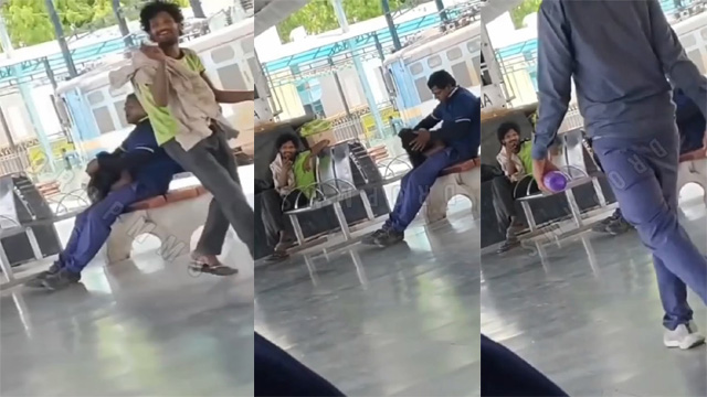 Crazy Guy Getting Blowjob In Railway Station – In Public Leaked Free Watching