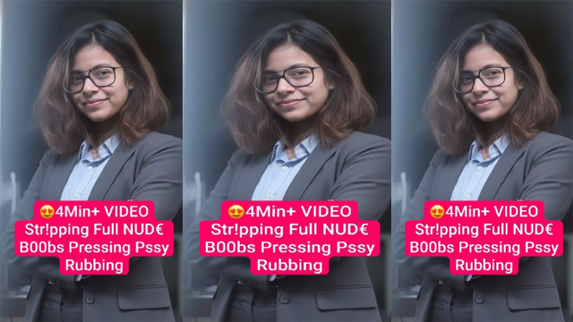Businesswoman Latest Teasing – Stripping Sexy Nude