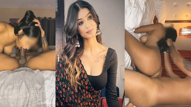 Desi Horny Actress Sambhavi – Deepthroat to Hard Fuck Video