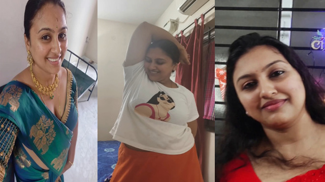 Tamil Young Aunty Sowmya – @Sowmya_Officialpage Leaked Viral Porn