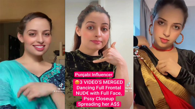 Punjabi Famous Influencer – Dancing Frontal Full Nude