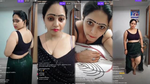 Kalaiyarasi Insta Live – Boobs Show Exclusive MMS