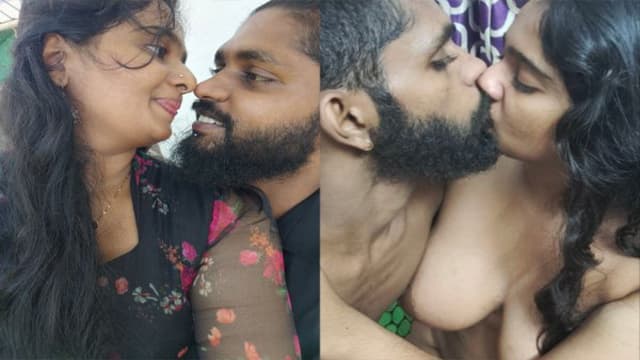 Mallu Couple Kissing Passionately & Sex Viral Video