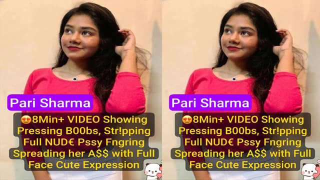 Pari Sharma Live Premium – 8Min Boobs Press