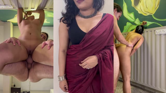 Indian Cuckold Couple Gets Broskithebull at Midnight