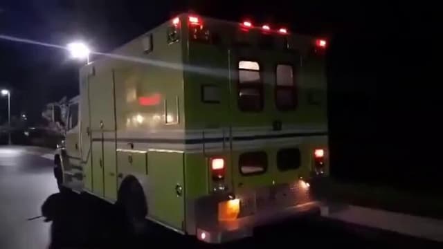 Sexy nurse fucked inside an ambulance