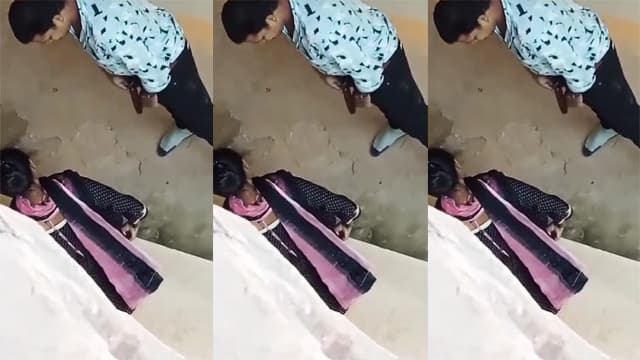 Desi Girl Uncle Hard Fuck Behind The Bus Stop MMS