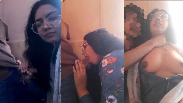 Indian College Teacher Affair Gets Blowjob & Fuck Video