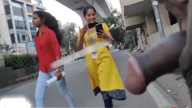 Tamil Guy Flash Cock Infront Of College Girls