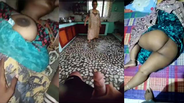 Masturbating Infront Of His Mom Catches Stepson