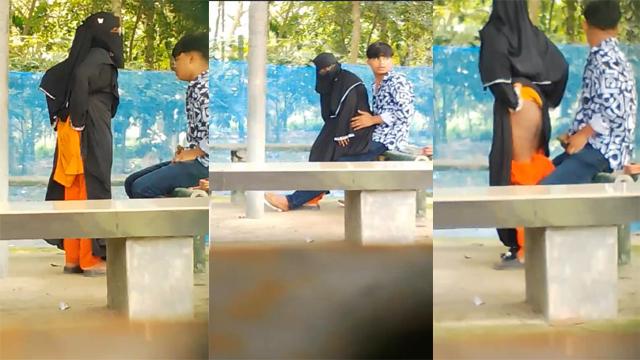 Village Hijabi GF Sucking And Fucking Outdoor