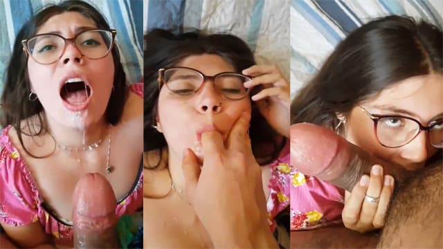 Desi Young Girl Blowjob And Cumshot By Big Cock