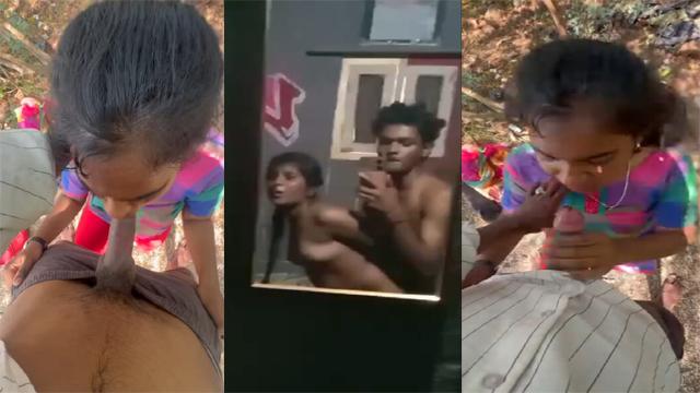 Tamil Teen Brother & Sister Outdoor Dick Fucking Leak