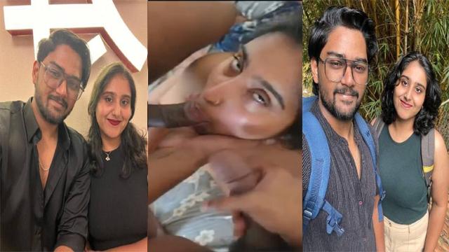 Horny Cuckold Mallu Wife Threesome BJ Hard Fucking