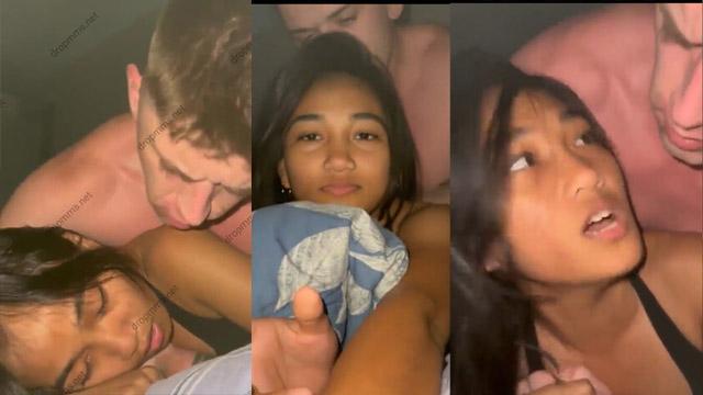 NRI Brown Babe Romantic Fuck Big White BF