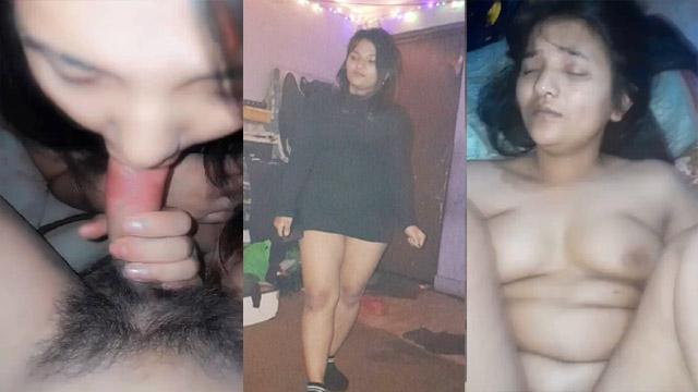 Nepali GF Naked Hard Blowing Boyfriend MMS Viral