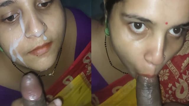 Sexy Bengali Bhabhi Deep Blowjob And Cumshot On Face