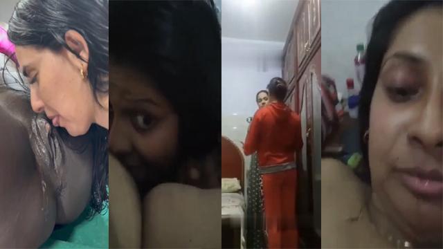 Telugu Lesbian Wives Enjoying And Sucking Wet Pussy